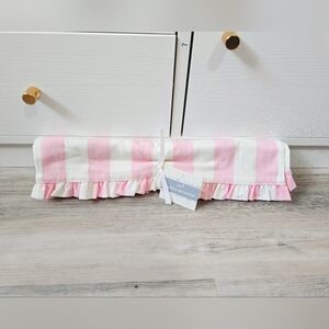 Target Bullseye Playground Easter 2026 Pink and White Striped Table Runner